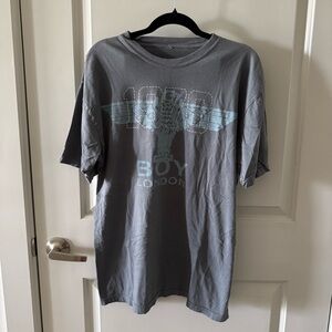 BOY London Men’s Worn Cotton Eagle 1976 Logo T-Shirt